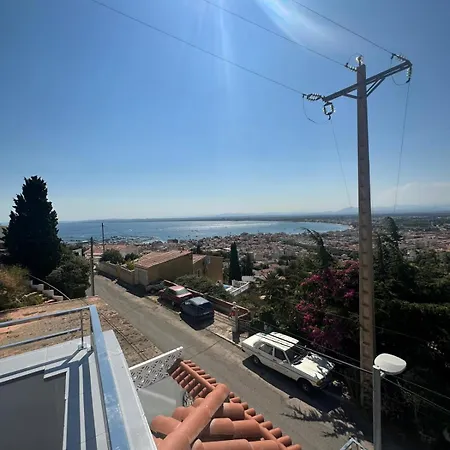 Casa Con Piscina Y Vistas Al Mar A Pies De Montana Roses